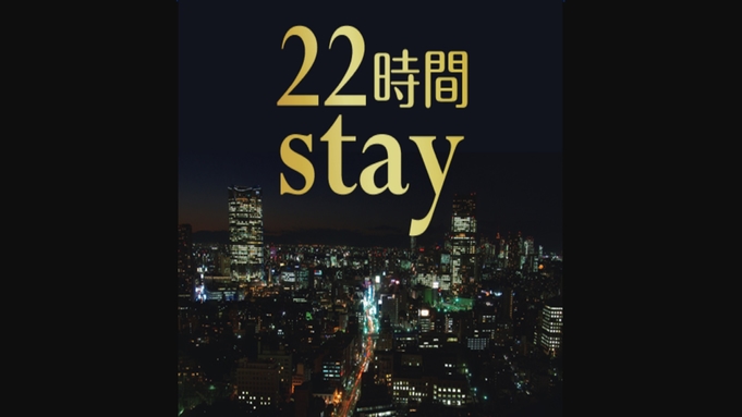 【ロングステイ◆素泊り】15時イン〜13時アウトの22時間ステイプラン